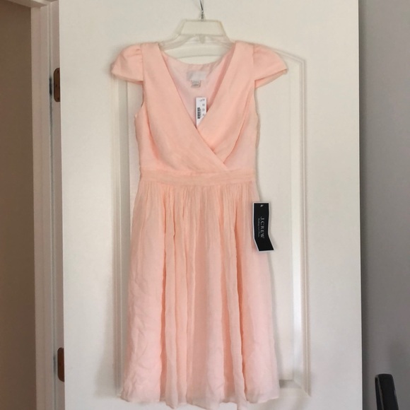 Jcrew peach dress 0P - Picture 2 of 4